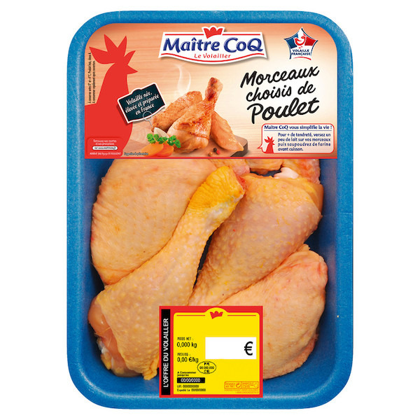  Morceaux choisis de poulet code EAN 3230890815683 