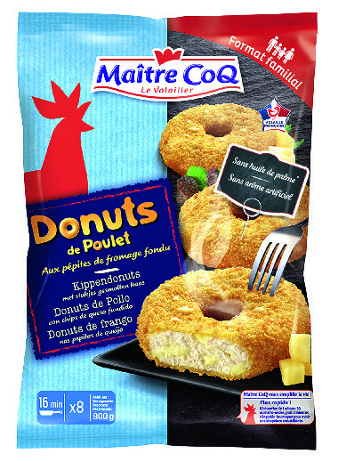 DONUTS DE POULET SURGELÉS "MAÎTRE COQ" 3230890931291 (3230890931291)