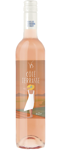 CÔTÉ TERRASSE AOP BUZET ROSÉ VIN BIO code EAN 3231230231033 