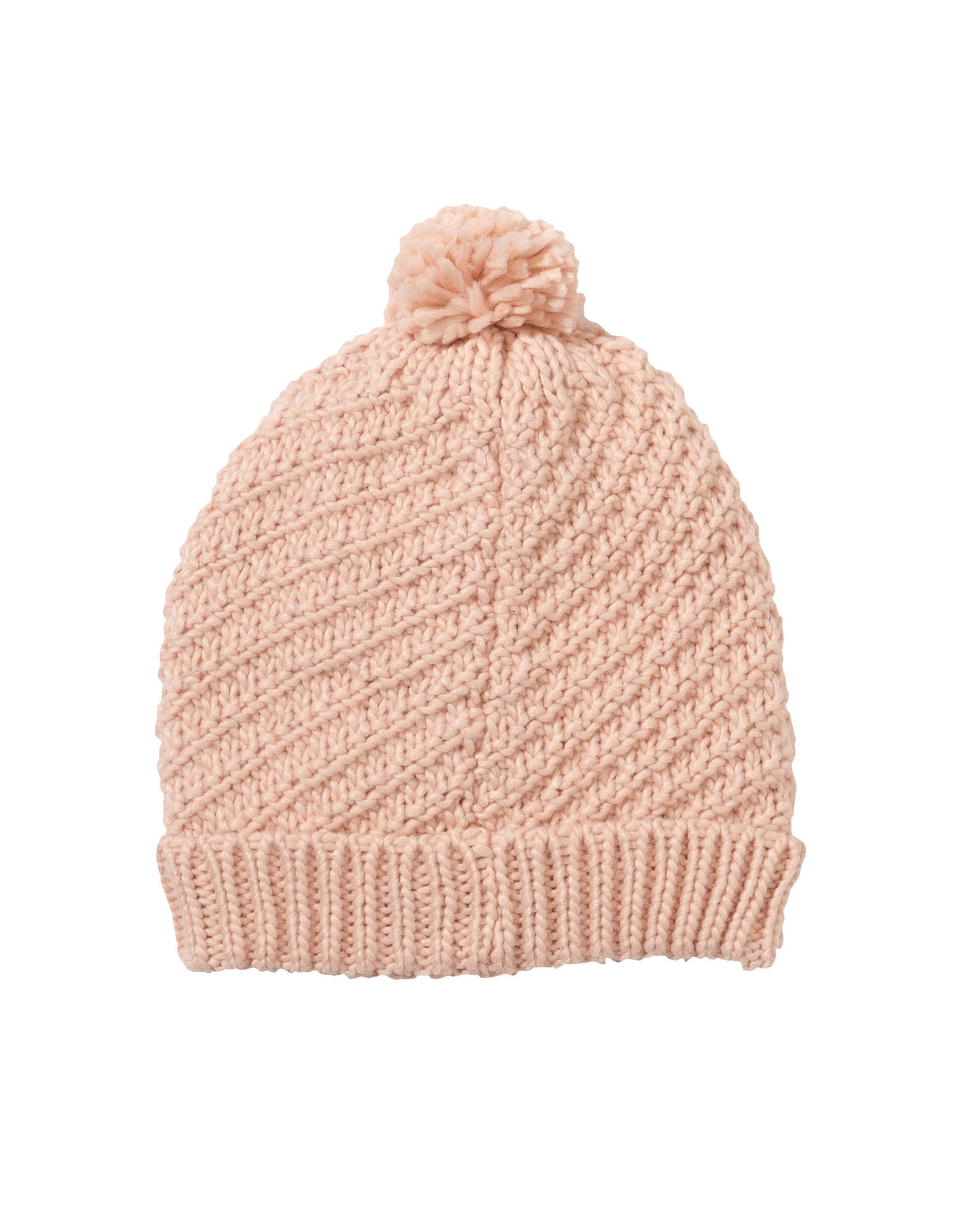 Bonnet maille fausse fourrure