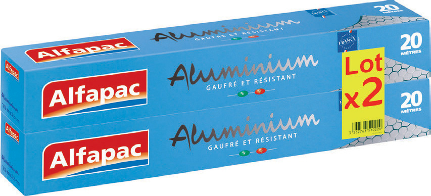 ALUMINIUM GAUFRÉ ET RÉSISTANT “ALFAPAC” 3232763510220 (3232763510220)