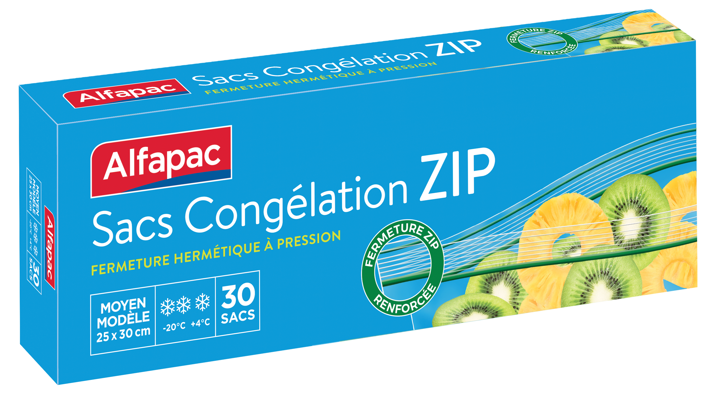 SACS CONGÉLATION ZIP RENFORCÉ 