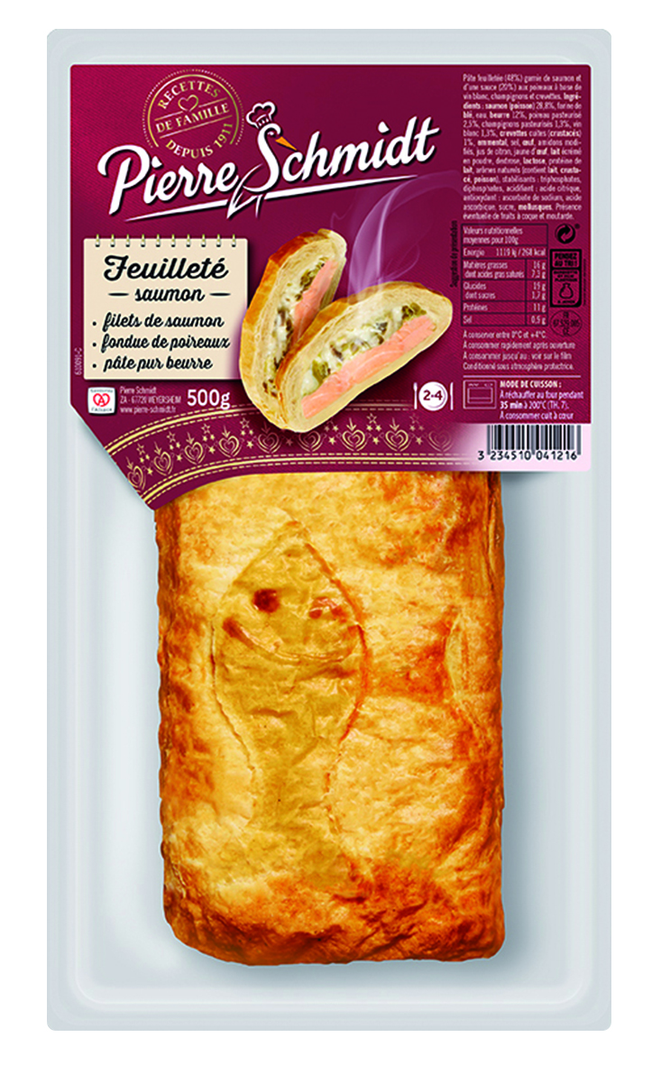 FEUILLETÉ AU SAUMON