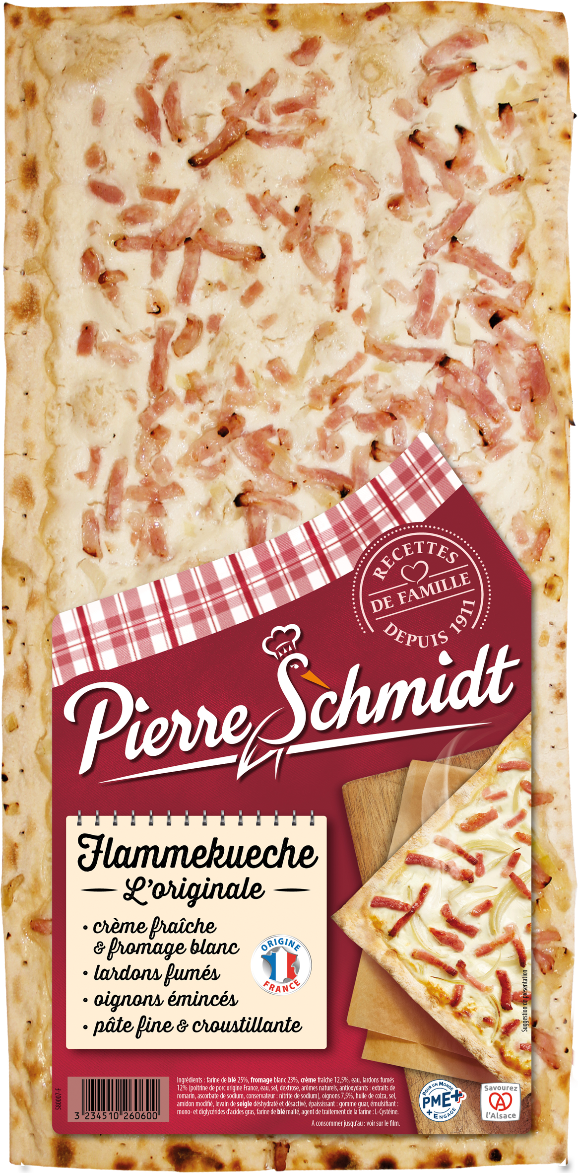 FLAMMEKUECHE L'ORIGINALE 3234510260600 PIERRE SCHMIDT FLAMMEKUECHE L'ORIGINALE 3234510260600 PIERRE SCHMIDT