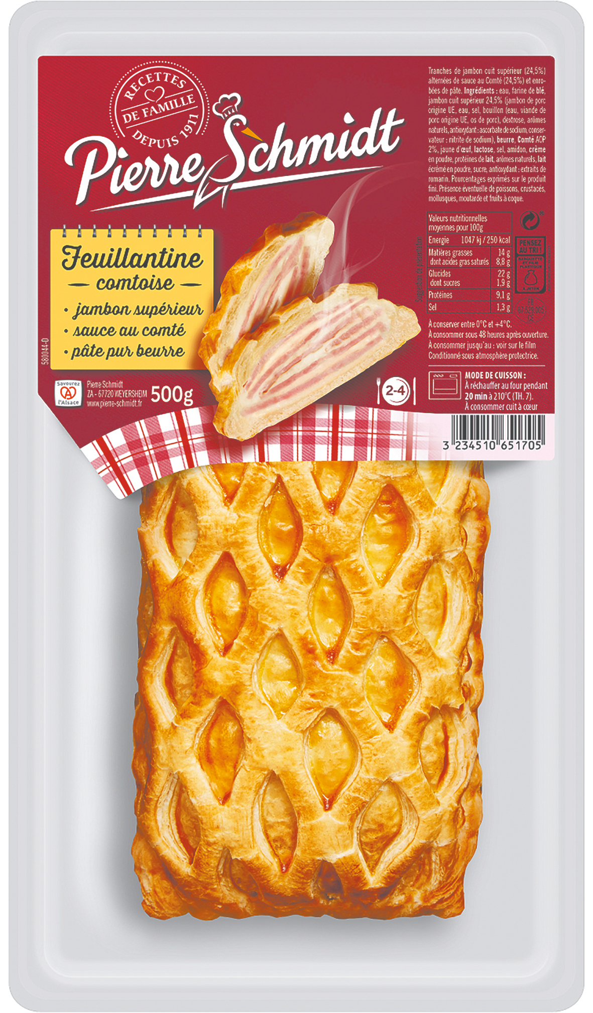 PIERRE SCHMIDT FEUILLANTINE COMTOISE code EAN 3234510651705 