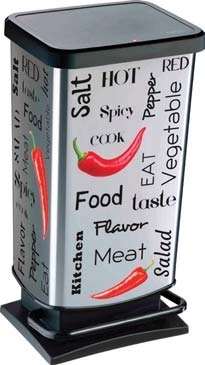 POUBELLE À PÉDALE 40 L