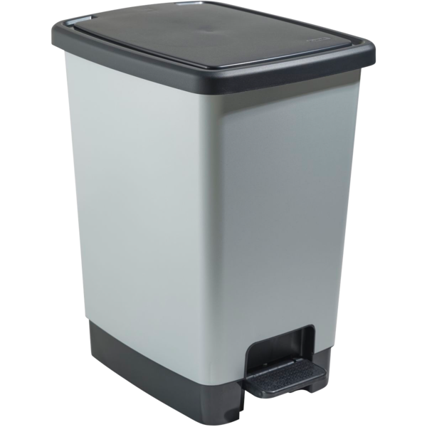 Poubelle Couvercle Aspect Métal Sundis 3234530013118 