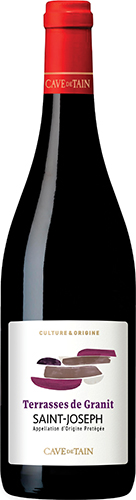  AOP SAINT-JOSEPH
TERRASSES DE GRANIT
CAVE DE TAIN
2023 code EAN 3234780001019 