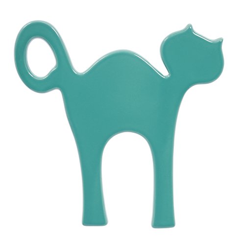 - sous plat bleu turquoise