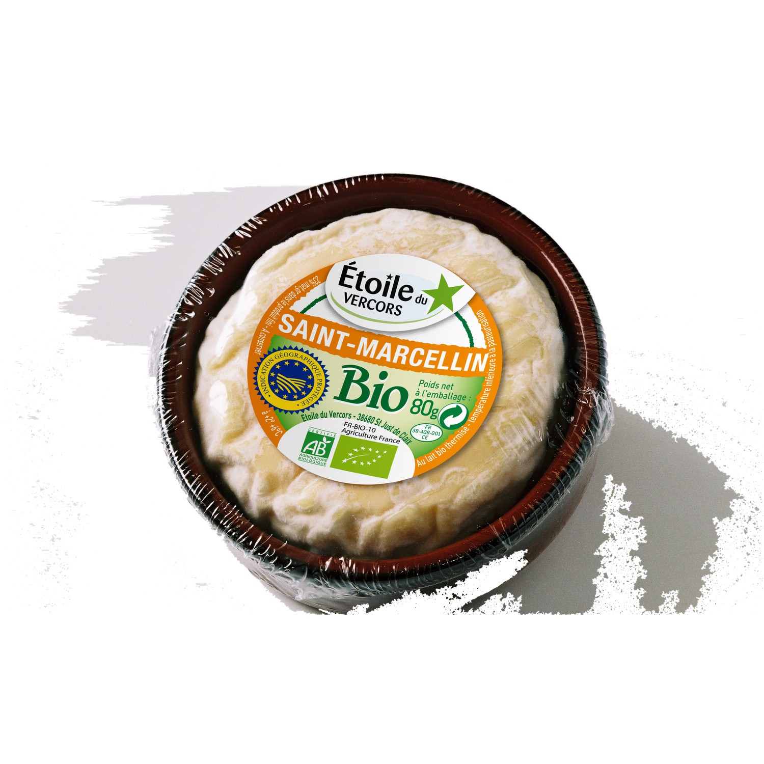 Fromage Saint-Marcellin Bio ETOILE DU VERCORS 3237051002203 L'ETOILE DU VERCORS