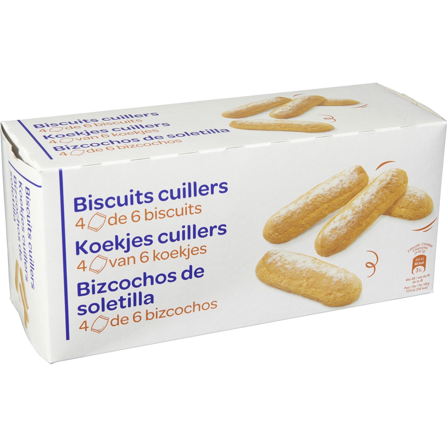 Biscuits cuillers 