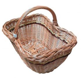 Panier en osier Buff - 44x33x21 cm