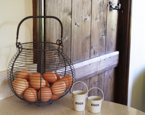 Panier à oeufs en métal