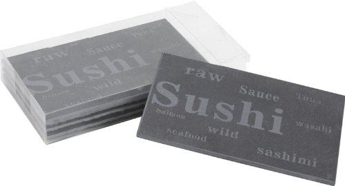 4 ardoises à sushis