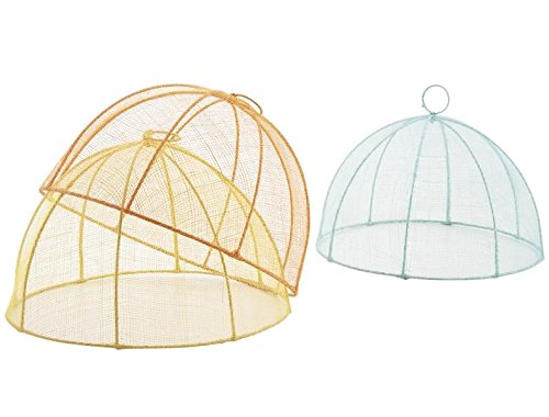 Cloche à fromage ronde en sinamay