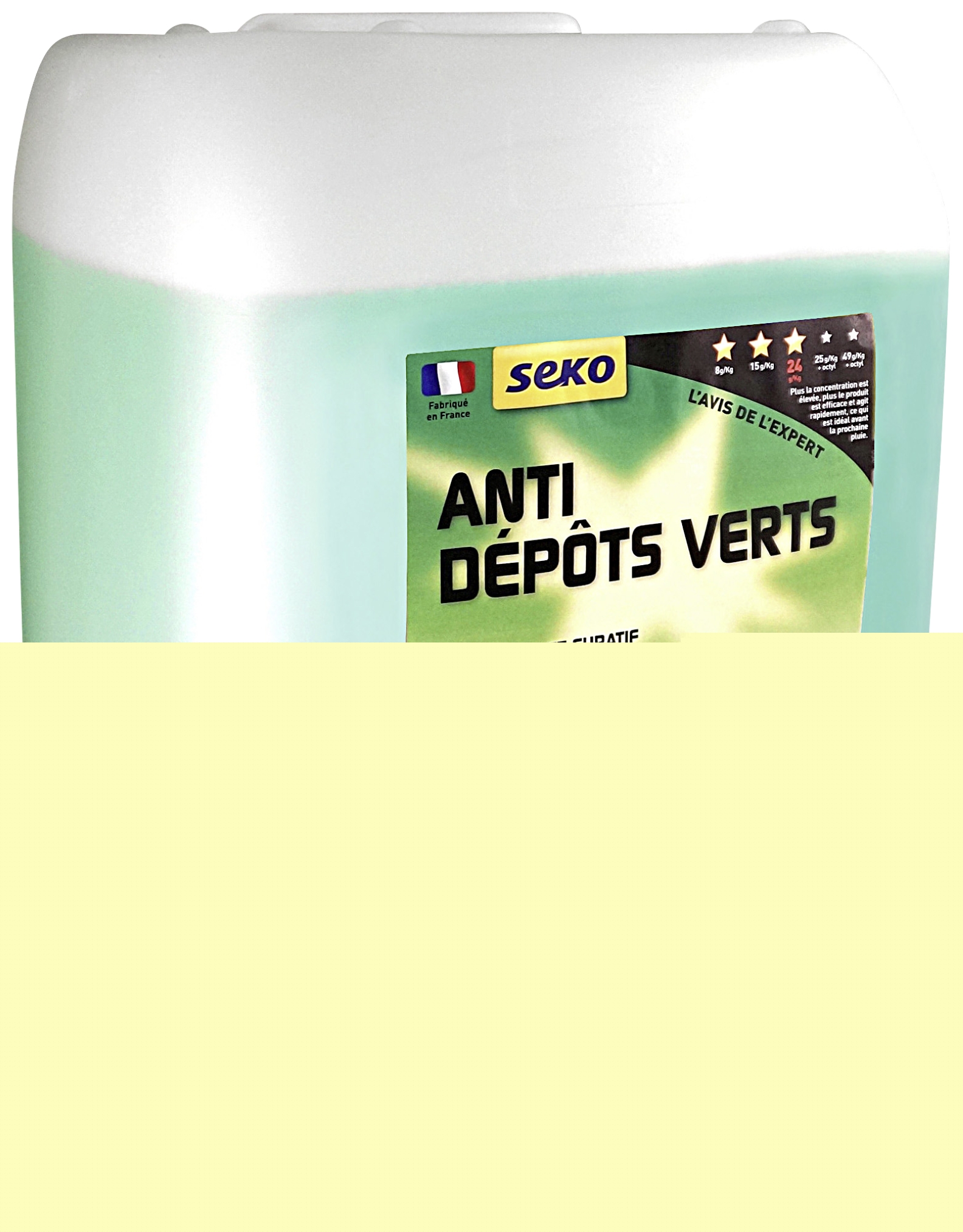 Anti-dépôts verts 5 l Seko