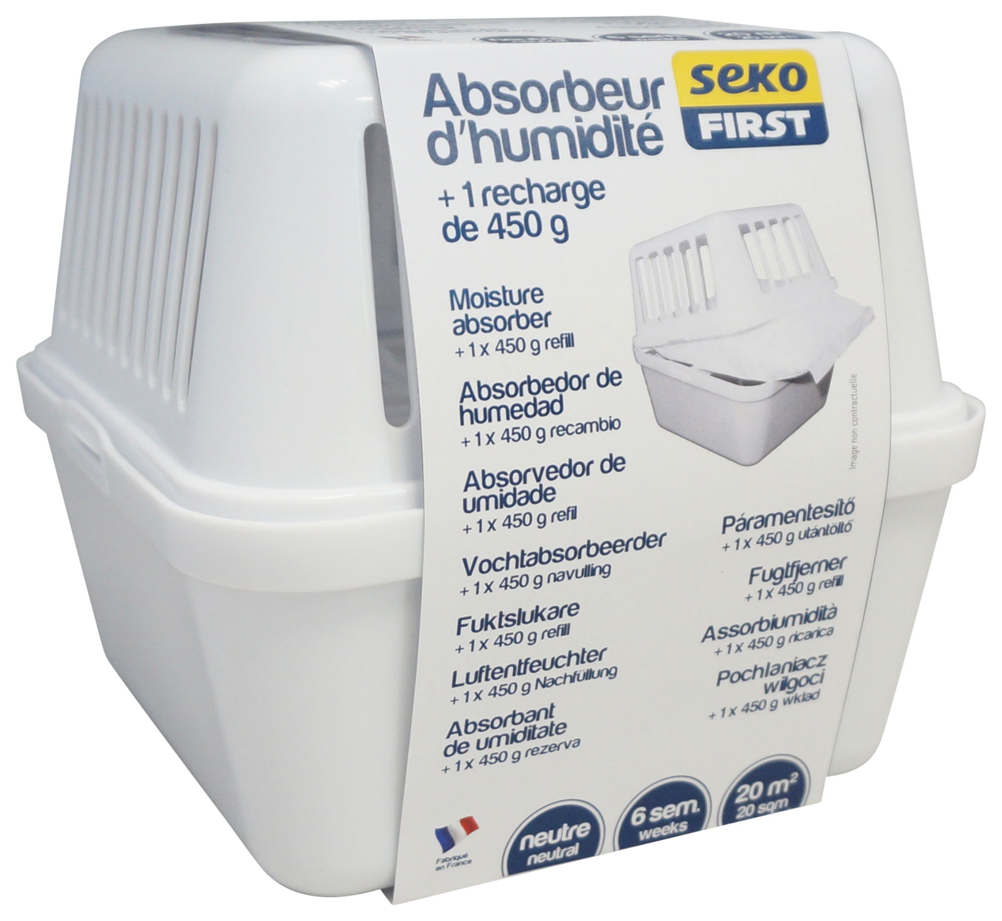 SEKOFIRST ABSORBEUR D'HUMIDITÉ code EAN 3240211008861 