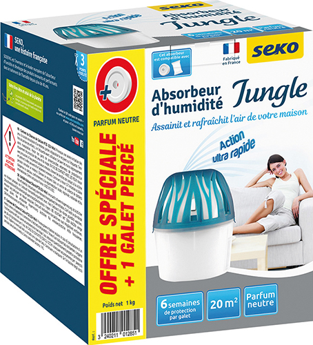 ABSORBEUR D'HUMIDITÉ JUNGLE PARFUM NEUTRE