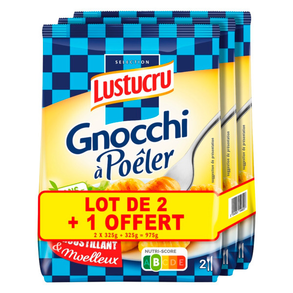  Gnocchi A Poêler Lustucru  code EAN 3240931537160 