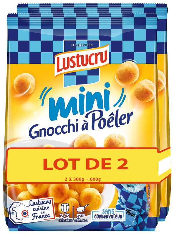 MINI GNOCCHI A POÊLER lustucru