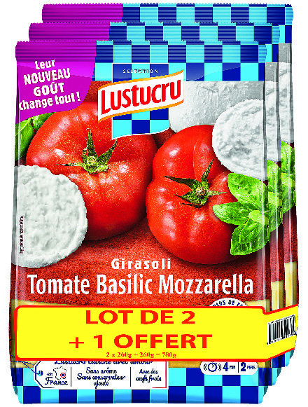 GIRASOLI TOMATE BASILIC MOZZARELLA "LUSTUCRU" 3240931545394 (3240931545394)