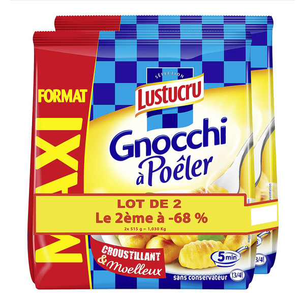 Gnocchi à poêler nature