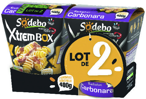  RADIATORI CARBONARA FORMAT GÉNÉREUX “SODEBO” code EAN 3242272290162 