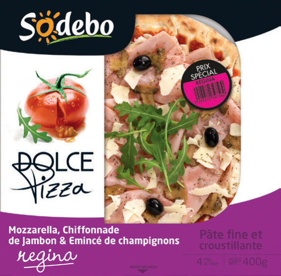 DOLCE PIZZA RÉGINA sodebo