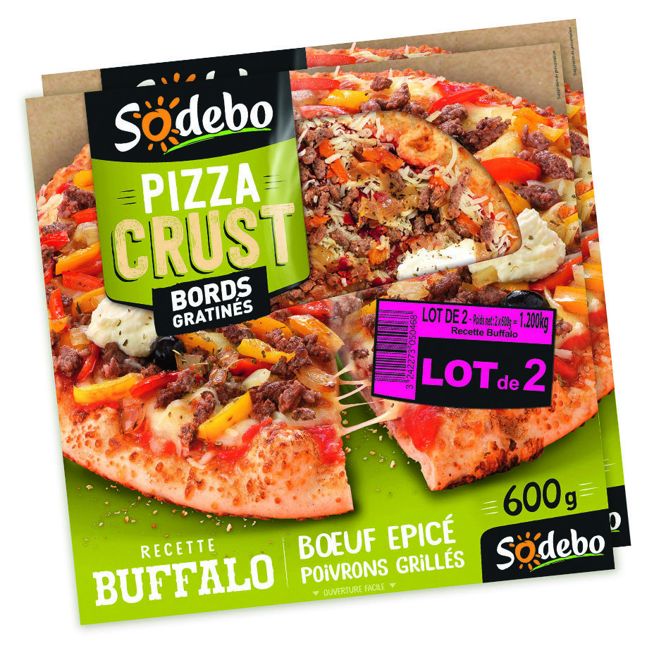 PIZZA CRUST RECETTE BUFFALO “SODEBO” 3242273050468 