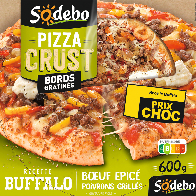 sodebo PIZZA CRUST BUFFALO sodebo code EAN 3242273050864 