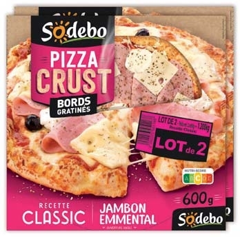 PIZZA CRUST RECETTE CLASSIC "SODEBO" 3242273051168 
