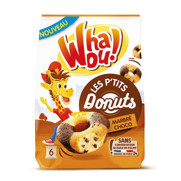 P'TITS DONUTS MARBRÉ OU CHOCOLAT NOISETTE WHAOU!