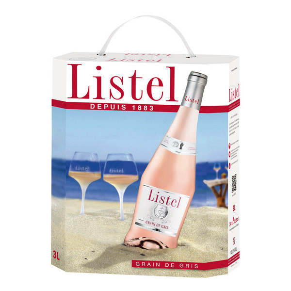 listel Vin de Pays Grain de Gris  code EAN 3244081500807 