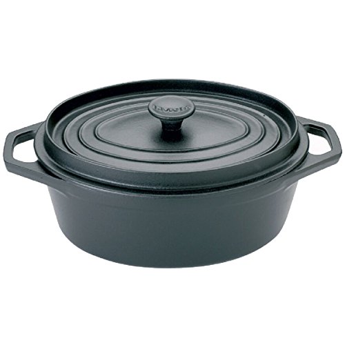 - 30333 noir - daubière en fonte émaillée 33cm ...