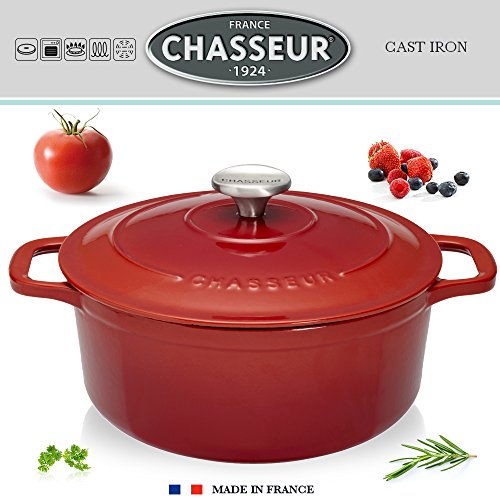 Chasseur - cocotte ronde 10 cm - rubis code EAN 3244334710588 