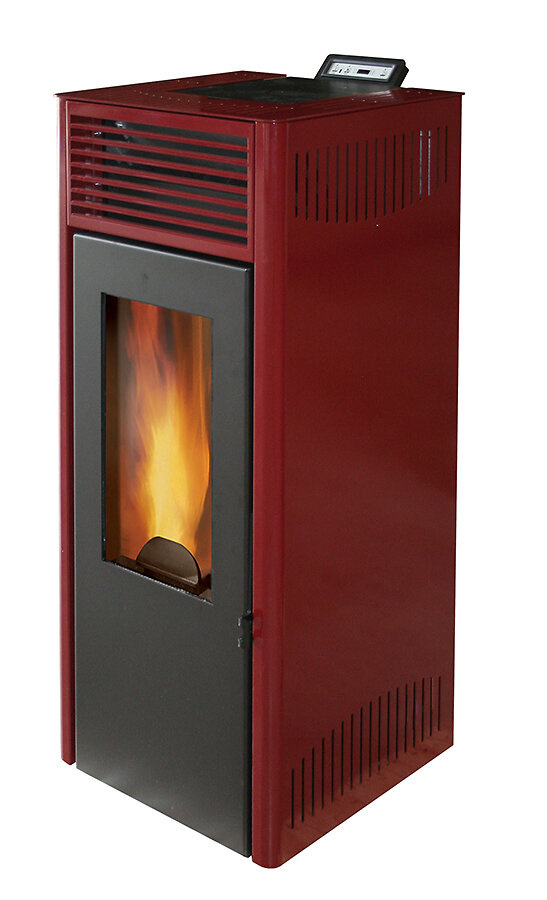 Poêle à granulés Nola 7 - Rouge