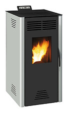 Poêle à granulés Adrano 7 - Gris