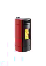 Poêle à granulés Lodi 10 connexion Wifi - Rouge