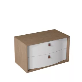  Meuble sous vasque à suspendre Havana blanc mat 2 tiroirs 90 cm code EAN 3244550565313 