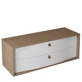  Meuble sous vasque à suspendre Havana blanc mat 2 tiroirs 140 cm code EAN 3244550565436 