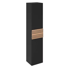  Colonne de salle de bains à suspendre ouverture droite Archi noir mat H. 160 x L. 35 cm code EAN 3244550568932 