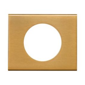  Plaque de finition simple Legrand Céliane Matière Bronze Doré code EAN 3245060691318 