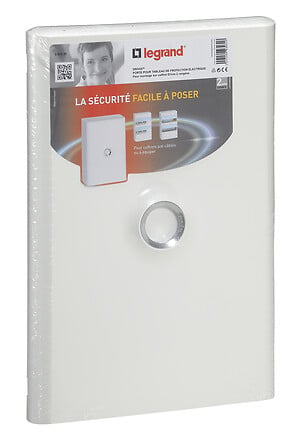 Porte pour coffret Drivia - 2 rangées - Blanc