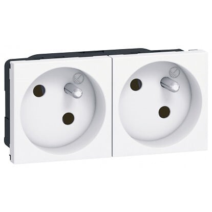 LEGRAND Prises 45d precablees Mosaic - 2 pièces