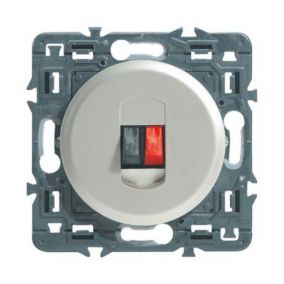 Prise haut-parleur Legrand Céliane titane 3245060997632 