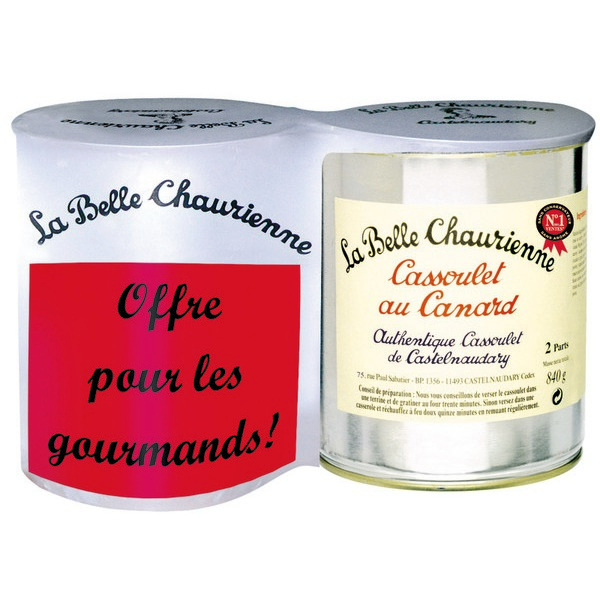 la-belle-chaurienne CASSOULET AU CANARD LA BELLE CHAURIENNE code EAN 3245361001021 