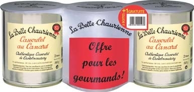 CASSOULET AU CANARD “LA BELLE CHAURIENNE” 3245361001038 (3245361001038)