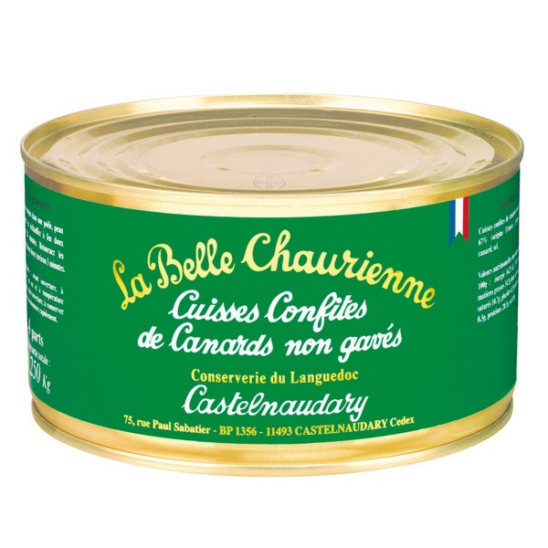 CUISSES CONFITES DE CANARDS NON GAVÉS LA BELLE ...