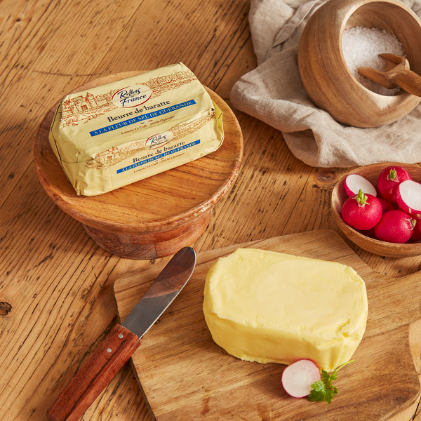 REFLETS DE FRANCE Beurre Baratte à fleur de sel de Guérande code EAN 3245390031761 