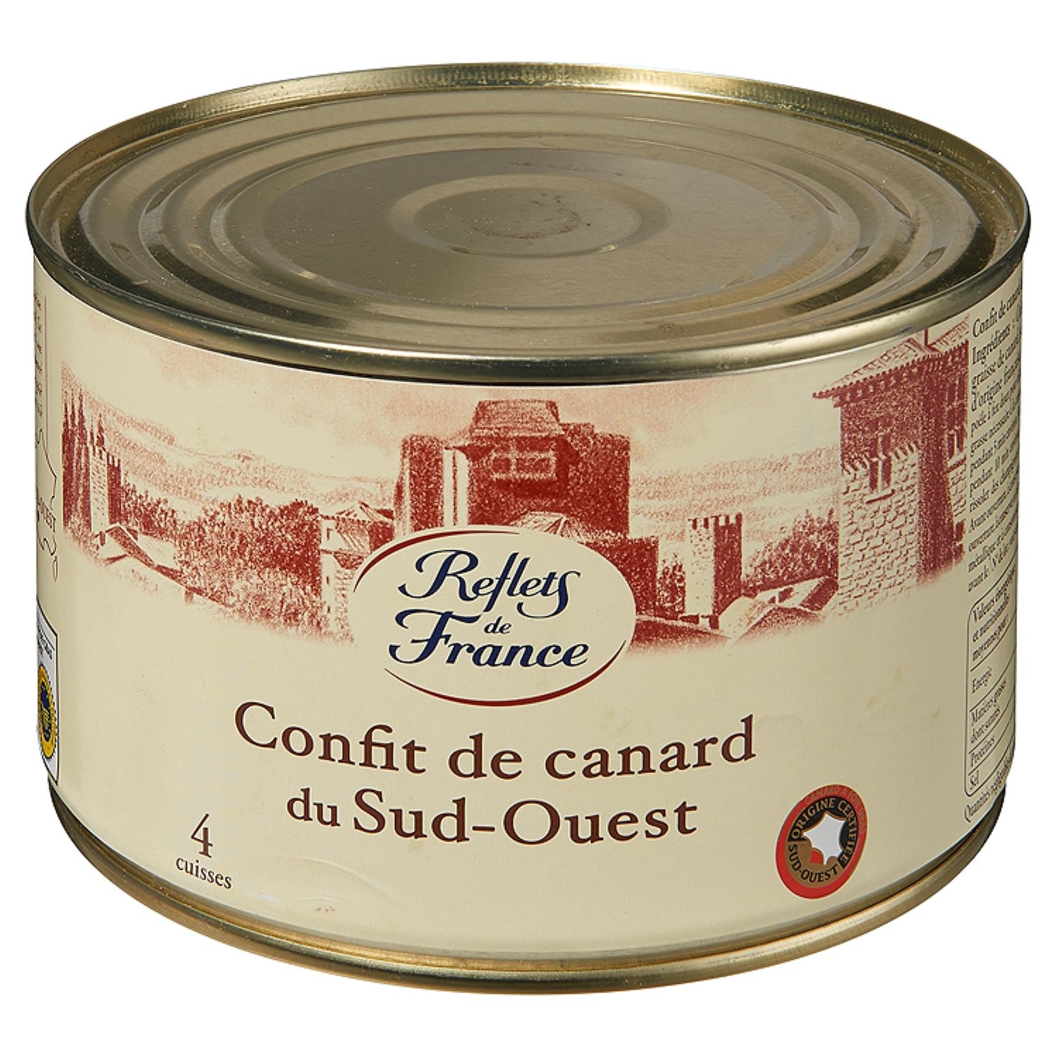 Confit de canard  REFLETS DE FRANCE